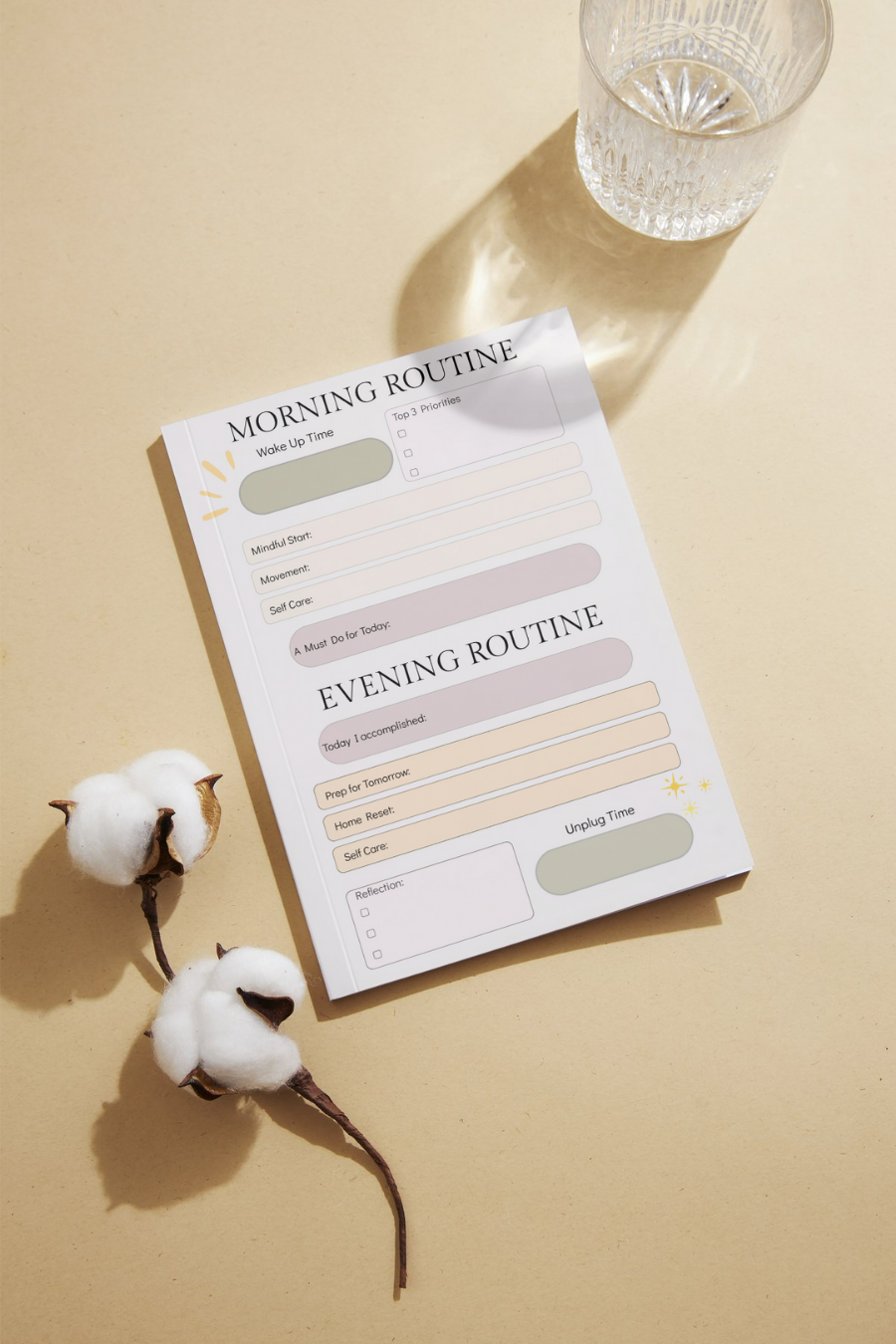 Morning & Evening Routine - Printable