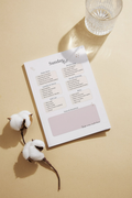 Sunday Reset Page - Printable