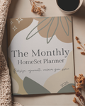 Monthly HomeSet Planner - Digital Download